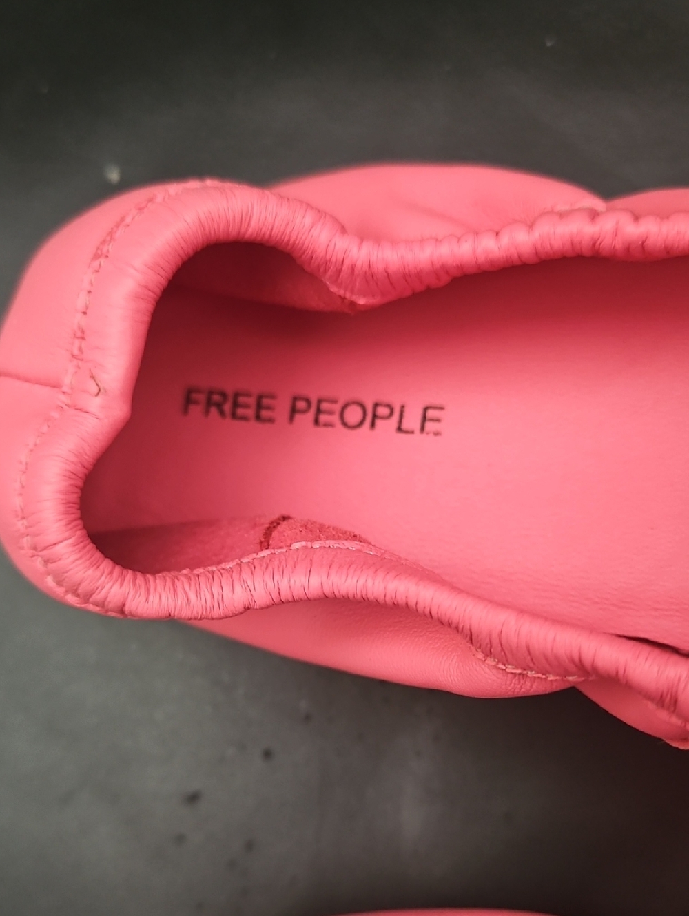 Free People Women's Gemini Ballet Flat, Watermelon 7.5US New - Picture 6 of 10